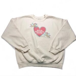 Golden Hour Wild Hearts Club Western Cherub Sweatshirt, M/L